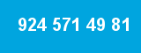 924 571 49 81 924 571 49 81